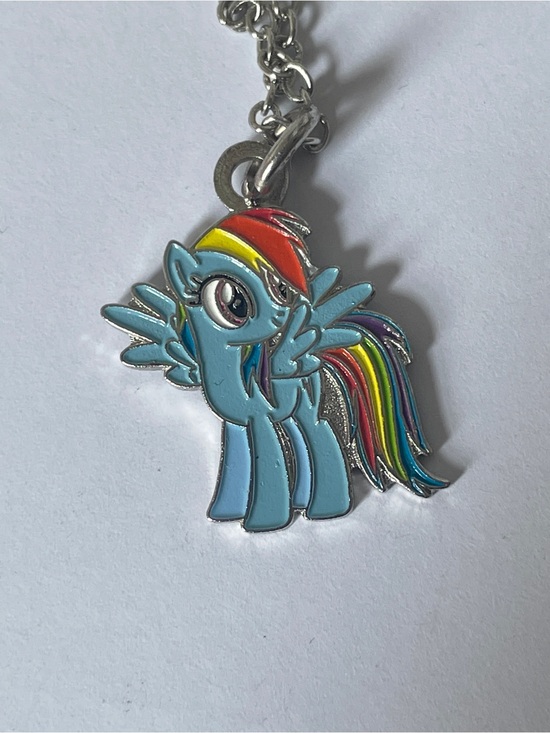 Hasbro Other - Rainbow Dash Necklace My Little Pony 18” in